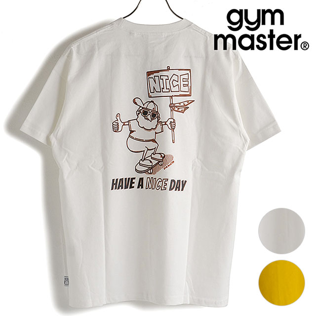 ジムマスター GYM MASTER メンズ 7.4oz NICE Tee （G121761 SU23） トップス 半袖 クルーネックTシャツ 【メール便可】