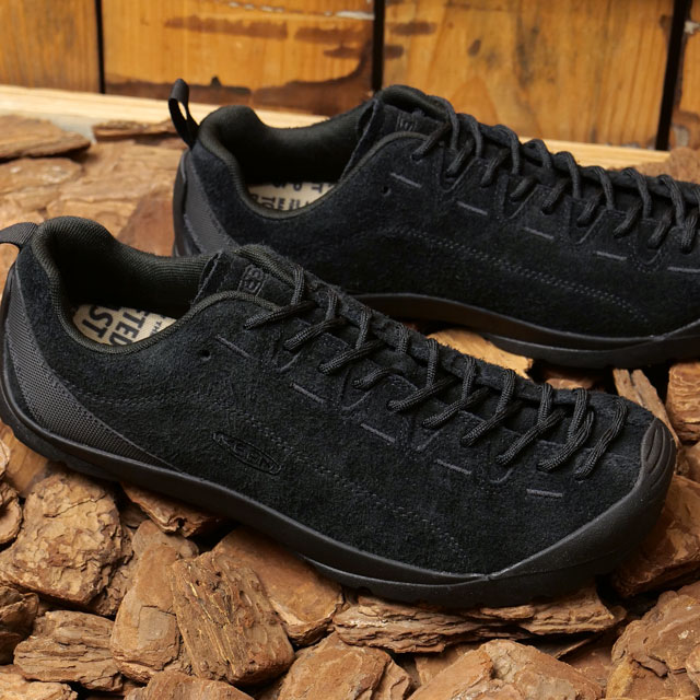 【返品交換送料無料】キーン KEEN メンズ スニーカー ジャスパー （1026592 SS24） M JASPER 靴 キャンプ アウトドア Hairy-Black/Black