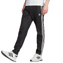 アディダス オリジナルス adidas Originals メンズ ベッケンバウアー トラックパンツ （EEP85/II5764 SS24） BECKENBAUER TP ボトムス ジャージ ラインパンツ ブラック/ホワイト