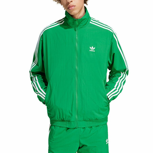 アディダス オリジナルス adidas Originals メンズ ウーブン ファイヤーバード トラックトップ JTC68/IT2493 SS24 WOVEN FBIRD TT トップス トラックジャケット ブルゾン グリーン