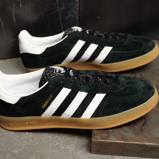 アディダス オリジナルス adidas Originals スニーカー ガゼル インドア （LZT66/H06259 SS24） GAZELLE INDOOR メンズ レディース 靴 シューズ ガッツレー コアブラック/フットウェアホワイト/コアブラック