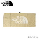 ザ・ノース・フェイス THE NORTH FACE コンフォートコットンタオルM （NN22101-GL SS24） Comfort Cotton Towel M メンズ・レディース TNF フェイスタオル スポーツタオル アウトドア グラベル