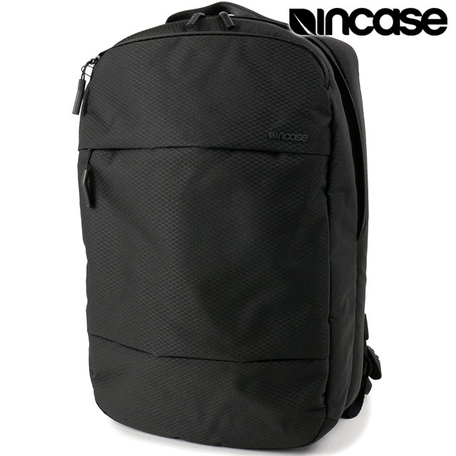 CP[X Incase bN VeBRpNgobNpbN EBY _CAhbvXgbv i37181014 FW23j City Compact Backpack With Diamond Ripstop YEfB[X  fCpbN MacBook Pro 16C`Ή ʋΒʊw rWlX BLACK