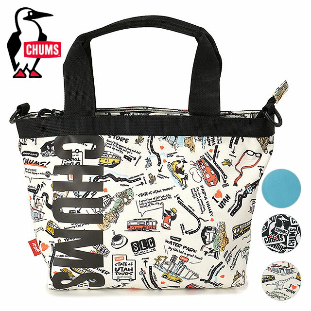 `X CHUMS TCN`X~jg[gobO iCH60-3536 SS24j Recycle CHUMS Mini Tote Bag YEfB[X  `g[g