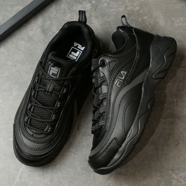 フィラ FILA レディース スニーカー フィラ プロムナード （WSS24032-002 SS24） FILA Promenade BLACK/CASTLEROCK