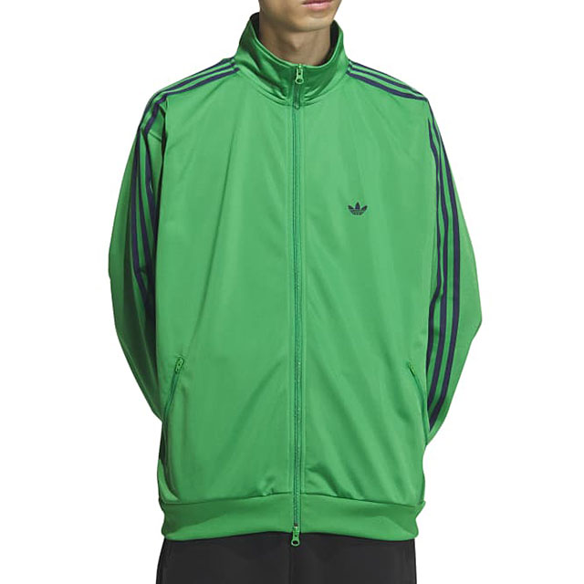 楽天SHOETIMEアディダスオリジナルス adidas Originals メンズ ベッケンバウアー トラックトップ （IZ4924/HBN85 SS24） BB TRACKTOP トップス ジャージ ジャケット Beckenbauer green/night-indigo