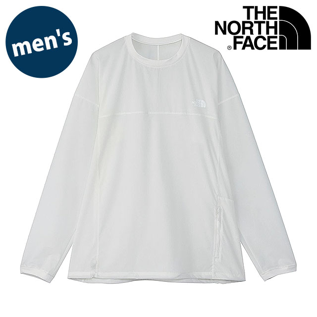 楽天SHOETIMEザ・ノース・フェイス THE NORTH FACE メンズ エイペックスライトピステ （NP22481-GS SS24） Apex Light Piste TNF トップス 長袖 トレーニング グレイッシュホワイト