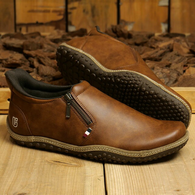 コンカラー シューズ conqueror shoes メンズ スニーカー スワッグ （24SS-SW03 SS24） SWAG 靴 カジュアルシューズ スリッポン 防水 BROWN