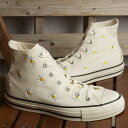 Ro[X CONVERSE fB[X Xj[J[ I[X^[ A[ fCW[t[ nCJbg i31312220 SS24Q2j ALL STAR (R) DAISYFLOWER HI C hJ OFF-WHITE