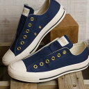 コンバース CONVERSE レディース スニーカー オールスター スリップ III ローカット （31312232 SS24Q2） ALL STAR SLIP III OX 靴 スリッポン NAVY