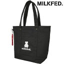 yR{z~NtFh MILKFED. fB[X ARX^WIXy[X LoXg[gobO i103241053009 SS24SPOTj MILKFED. AQO STUDIO SPACE CANVAS TOTE BAG  |obO BLACK