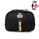 `X CHUMS XvOf[|[` iCH60-3753 SS24j Spring Dale Pouch YEfB[X σ|[` ANZT[|[` Black/Rainbow y[։z