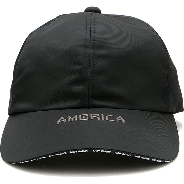 カシラ カシラ CA4LA 6パネルキャップ （CAW00590 SS24） AMERICA CAP メンズ・レディース 帽子 BLACK