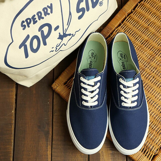 スペリートップサイダー SPERRY TOP-SIDER メンズ スニーカー クラウド キャンバスオックスフォード （STS15591 SS24） CLOUD CVO 靴 クラシック NAVY/WHITE