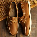 スペリートップサイダー SPERRY TOP-SIDER メンズ デッキシューズ エーオー ツーアイ ワイド （0532002 (W) SS24） A/O 2-EYE (W) 靴 定番 TAN