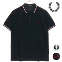 フレッドペリー FRED PERRY メンズ ツイン ティップド フレッドペリーシャツ （M3600 SS24） TWIN TIPPED FRED PERRY SHIRT トップス 半袖 定番 ポロシャツ