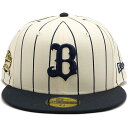 ニューエラ NEWERA キャップ オリックス バファローズ （14109876 SS24） 59FIFTY メンズ レディース 帽子 クローム/ネイビー