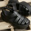 å crocs ǥ  ȥ եå㡼ޥ  209938-001 SS24 Stomp Fisherman Sandal  륫 Black