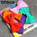 クロックス crocs ジビッツチャーム スーパー ハイパー ミー ボウズ 5パック （10013252 SS24） JIBBITZ Super Hyper Me Bows 5Pack シューズアクセサリー カスタマイズ リボン 【メール便可】