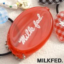 ~NtFh MILKFED. fB[X ACVOS RCp[X i103242054008 SU24j ICING LOGO COIN PURSE K RCP[X RED y[։z