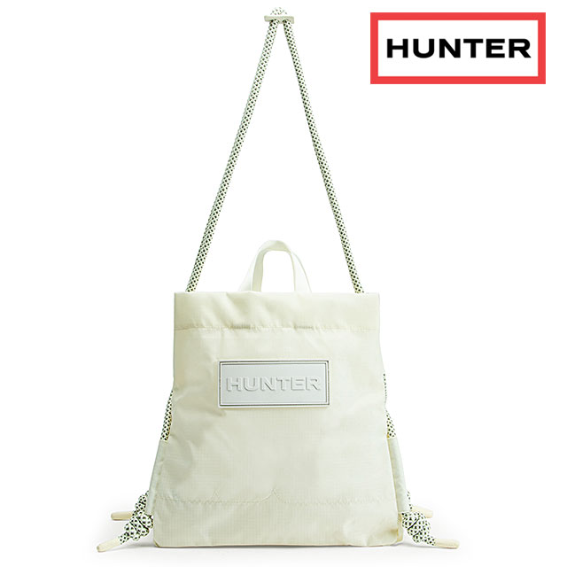 【先着でバッグラバータグプレゼント！】ハンター HUNTER トラベルリップストップトート （UBS1517NRS-SWH SS24） travel ripstop tote メンズ レディース 鞄 トートバッグ shaded-white