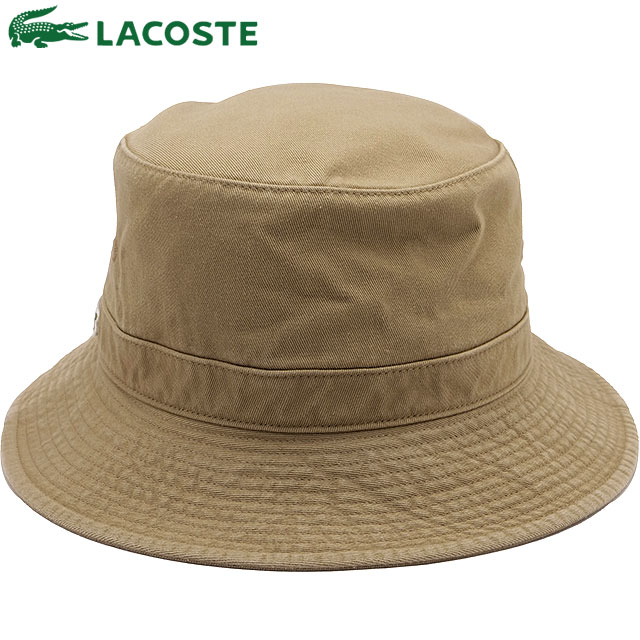 ラコステ LACOSTE バケットハット （RK3981J-99 SS24） BUCKET HAT メンズ・レディース 帽子 フリーサイズ VIENOS-006
