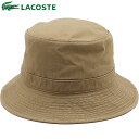 RXe LACOSTE oPbgnbg iRK3981J-99 SS24j BUCKET HAT YEfB[X Xq t[TCY VIENOS-006