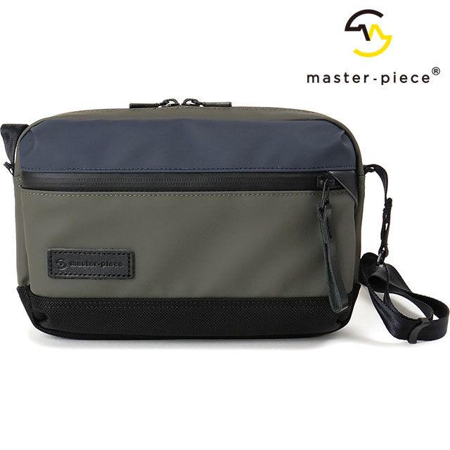 Rakuten - 【最大100%ポイントバック】マスターピース master-piece メンズ スリック ショルダーバッグ [02486-015] slick-v2 日本製 ショルダーポーチ グレイ