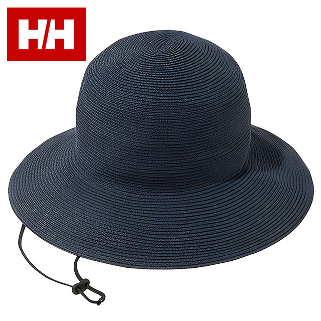 ヘリーハンセン HELLY HANSEN サマーロールハット （HC92218-HB SS24） Summer Roll Hat メンズ・レディース HH 麦わら帽子 UVカット フリーサイズ アウトドア ヘリーブルー