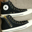 Ro[X CONVERSE Xj[J[ I[X^[ S[hWbv nCJbg i31312240 SS24Q2j ALL STAR GOLDZIP HI YEfB[X C TChWbv BLACK