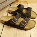 rPVgbN BIRKENSTOCK Y T_ A]i i1027077 SS24j ARIZONA BS hCc RtH[gT_ NT_ MOCCA | SUEDE-LEATHER | BETTER