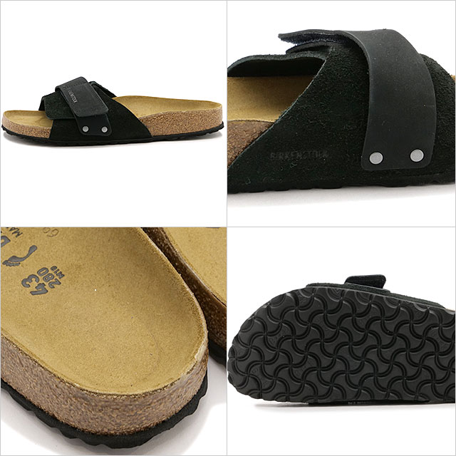 ビルケンシュトック BIRKENSTOCK メンズ サンダル オオイタ （1024200 SS24） OITA ドイツ製 コンフォートサンダル 健康サンダル BLACK | SUEDE/NUBUCK-LEATHER 3