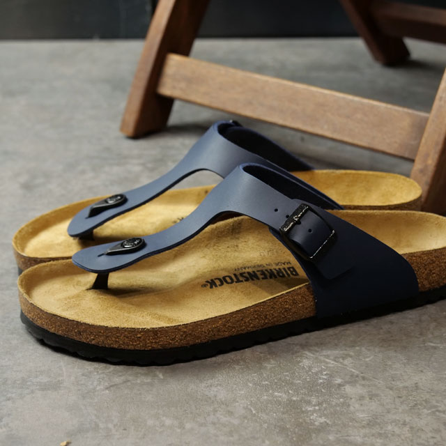 樂天商城 - ビルケンシュトック BIRKENSTOCK メンズ サンダル ギゼ ビルコフロー [143621 SS24] GIZEH BS ドイツ製 コンフォートサンダル 健康サンダル BLUE | BIRKO-FLOR
