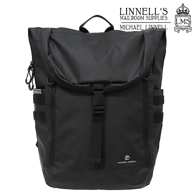 マイケルリンネル MICHAEL LINNELL バックパック （MLAC-34 SS24） 31L BACKPACK メンズ・レディース 鞄 リュック デイパック 通勤通学 Black