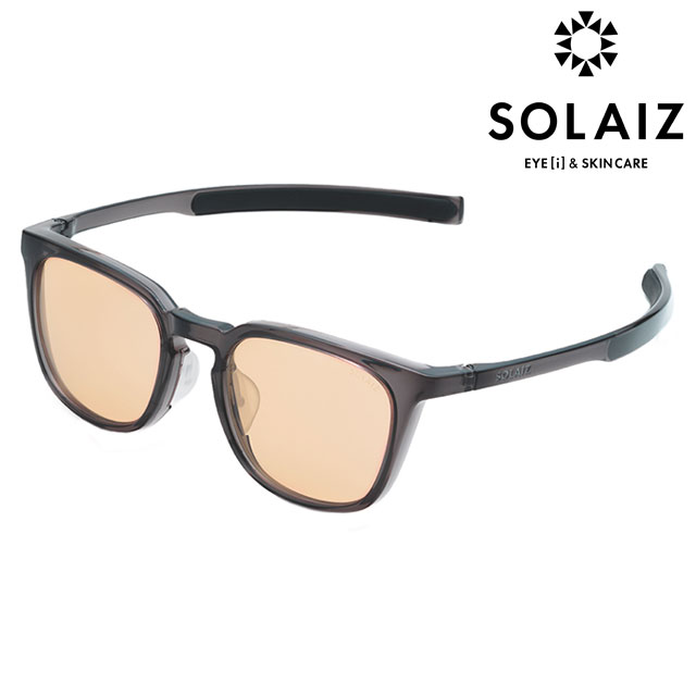 【最大100%ポイントバック】SOLAIZ ソライズ サングラス ウエリントン [SLD-005 SS24] Daily Use Collection メンズ・レディース 眼鏡 メガネ アイケア エイジングケア CHARCOAL/L.BR 正規取扱店 2