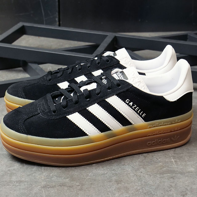 樂天商城 - 【最大100%ポイントバック】adidas Originals アディダス オリジナルス スニーカー ガゼル ボールド ウィメンズ [MBU94/IE0876 SS25] GAZELLE BOLD W レディース 靴 厚底 シューズ コアブラック/フットウェアホワイト/フットウェアホワイト 正規取扱店