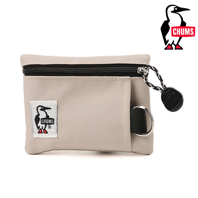 チャムス CHUMS リサイクルキーコインケース [CH60-3574 SS25] Recycle Key Coin Case メンズ・レディース ミニ財布 キーケース アクセサリーポーチ Greige 【メール便可】 正規取扱店