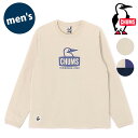 チャムス CHUMS ブービーフェイス ロングスリーブTシャツ (CH01-2274 SS25) M Booby Face L/S T-Shirt メンズ トップス カットソー 長袖 USAコットン 【メール便可】 正規取扱店【ts】【e】