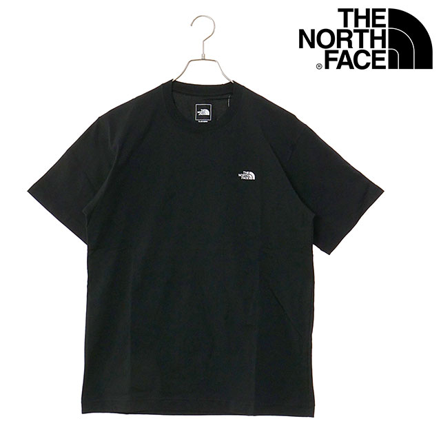 樂天商城 - THE NORTH FACE ザ・ノース・フェイス ショートスリーブフラッシュドライヌプシコットンティー [NT32536-K SS25] S/S FD Nuptse Cotton Tee メンズ TNF アウトドア トップス 半袖Tシャツ 吸汗速乾 ブラック 【メール便可】 正規取扱店