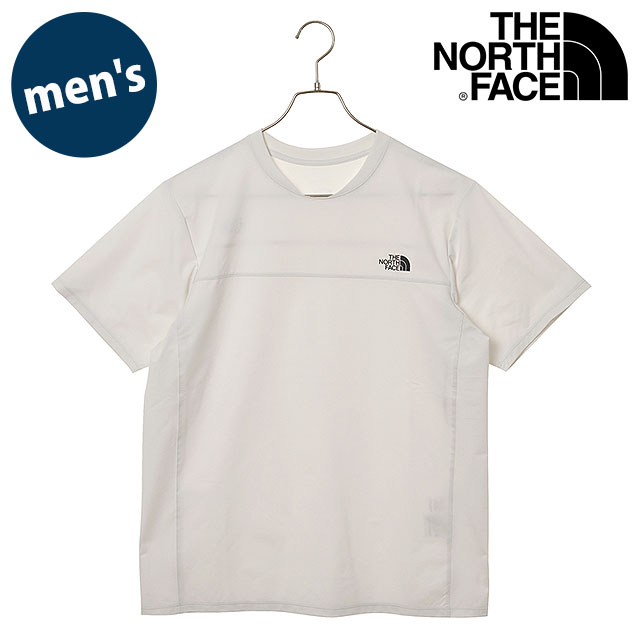 Rakuten - 【最大100%ポイントバック】THE NORTH FACE ザ・ノース・フェイス ショートスリーブテッククルー [NT22599-GS SS25] S/S Tech Crew メンズ TNF アウトドア トップス 半袖Tシャツ 抗菌防臭 グレイッシュホワイト 【メール便可】 正規取扱店