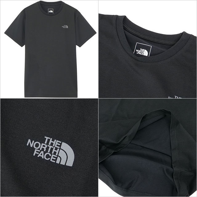 【最大100%ポイントバック】ザ・ノース・フェイス THE NORTH FACE ショートスリーブバンダナスクエアロゴティー [NTW32446-K SS25] S/S Bandana Square Logo Tee レディース TNF アウトドア トップス 半袖Tシャツ ブラック 【メール便可】 正規取扱店
