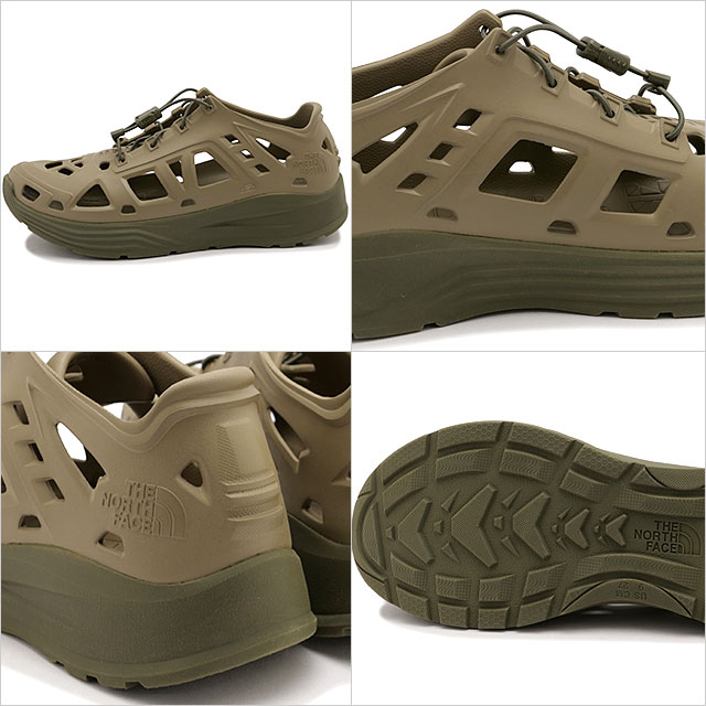 ザ・ノース・フェイス THE NORTH FACE リアクティブ スニーカー （NF52451-CN SS25） RE-Activ Sneaker メンズ・レディース TNF アウトドア 靴 サンダル クラシックカーキ/ニュートープグリーン 正規取扱店【e】【ts】