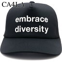【5/31まで!最大100%ポイントバック!】カシラ CA4LA メッシュキャップ (AKM00096 SS25) HK EMBRACE CAP メンズ 帽子 フリーサイズ BLACK 正規取扱店(4)