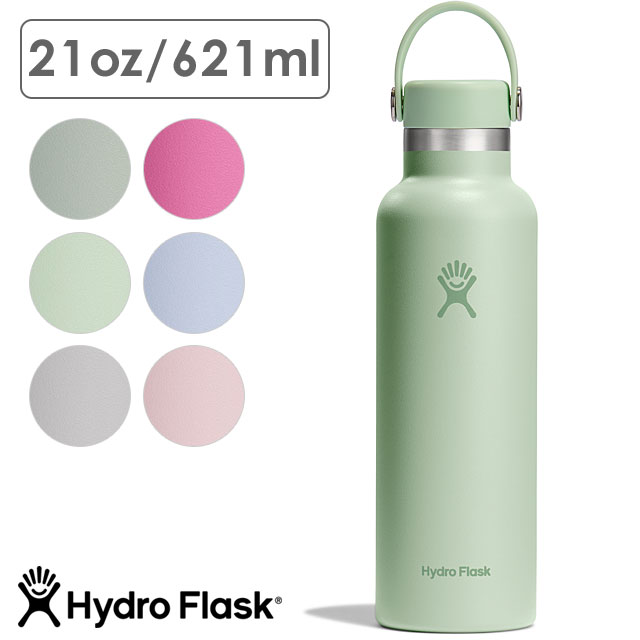 Shoetime アウトフィットストアのHydro Flask ハイドロフラスク ハイドレーション スタンダードフレックスキャップ 621ml [8900120] HYDRATION 21oz STANDARD FLEXCAP メンズ・レディース ステンレスボトル 水筒 直飲み 保温 保冷 ハワイ 正規取扱店｜アングル2