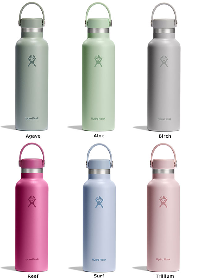 Shoetime アウトフィットストアのHydro Flask ハイドロフラスク ハイドレーション スタンダードフレックスキャップ 621ml [8900120] HYDRATION 21oz STANDARD FLEXCAP メンズ・レディース ステンレスボトル 水筒 直飲み 保温 保冷 ハワイ 正規取扱店｜アングル3