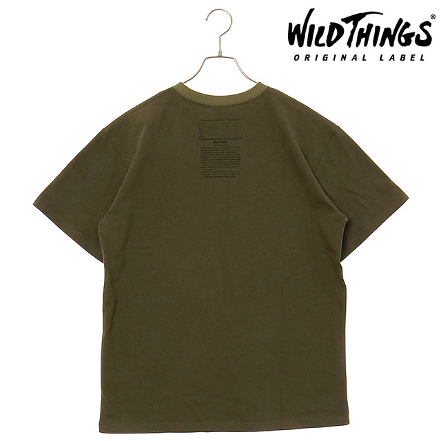 樂天商城 - 【30%OFF/SALE】WILD THINGS ワイルドシングス アーミータグ プリントTシャツ [WT25054KB SS25] ARMY TAG PRINT TEE メンズ トップス 半袖 アウトドア OLIVE 【メール便可】 正規取扱店【e】【ts】