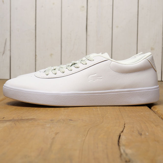 【在庫限り】LACOSTE ラコステ スニーカー ベースショット エヴォ 125 1 SMA [49SMA0065-21G SS25] BASESHOT EVO 125 1 SMA メンズ 靴 シューズ WHT/WHT 正規取扱店【ts】