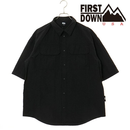 【5/31まで!最大100%ポイントバック!】ファーストダウン FIRST DOWN タスランナイロン ベンチレーションシャツ (F891012-06 SS25) TASLAN NYLON VENTIRATION SHIRTS メンズ トップス 半袖シャツ 撥水 BLACK 正規取扱店 【5/31まで!最大100%ポイントバック!】ファーストダウン FIRST DOWN タスランナイロン ベンチレーションシャツ (F891012-06 SS25) TASLAN NYLON VENTIRATION SHIRTS メンズ トップス 半袖シャツ 撥水 BLACK 正規取扱店