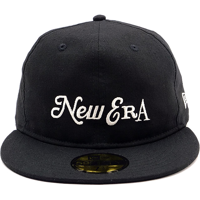 樂天商城 - 【30%OFF/SALE】【ラスト1個】ニューエラ キャップ NEW ERA CAP [14388817 SS25] 59FIFTY COTTON FLAX メンズ・レディース 帽子 綿麻素材 ブラック 正規取扱店【ts】【e】