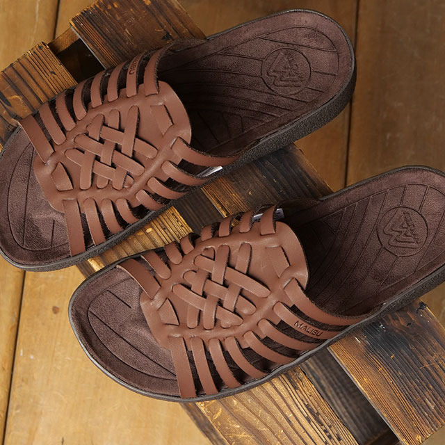 樂天商城 - MALIBU SANDALS マリブサンダルズ コーヴスライド [MS240002 SS25] COVE SLIDE メンズ・レディース 靴 スライドサンダル BISON-BROWN/BISON-BROWN 正規取扱店